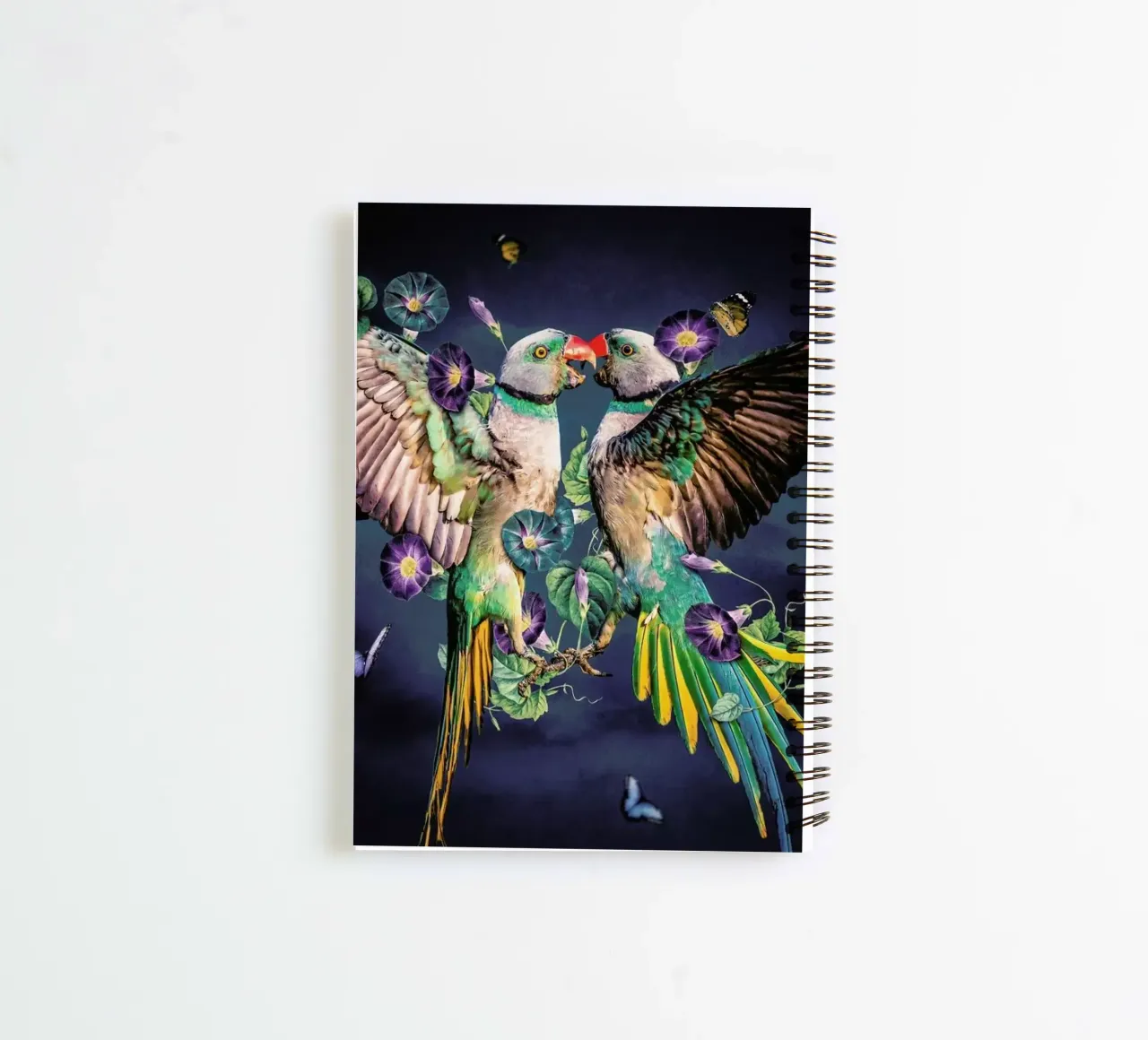 Ostrich notitieboek met spiraal van Wouter Rikken