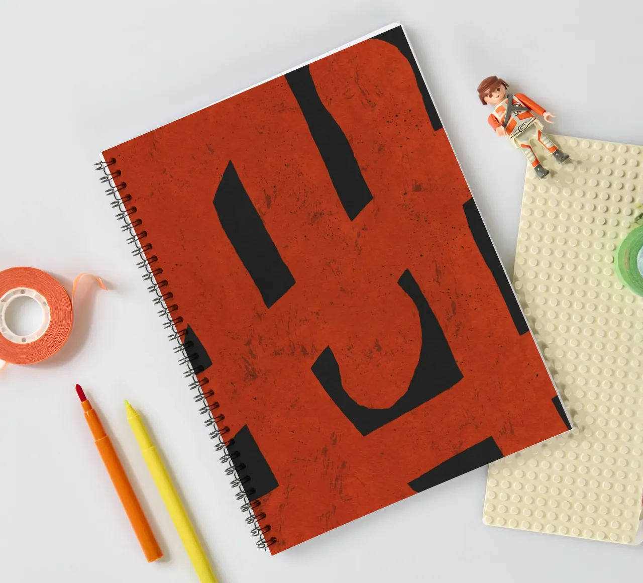 Ink Works 018 spiral notebook by amini54