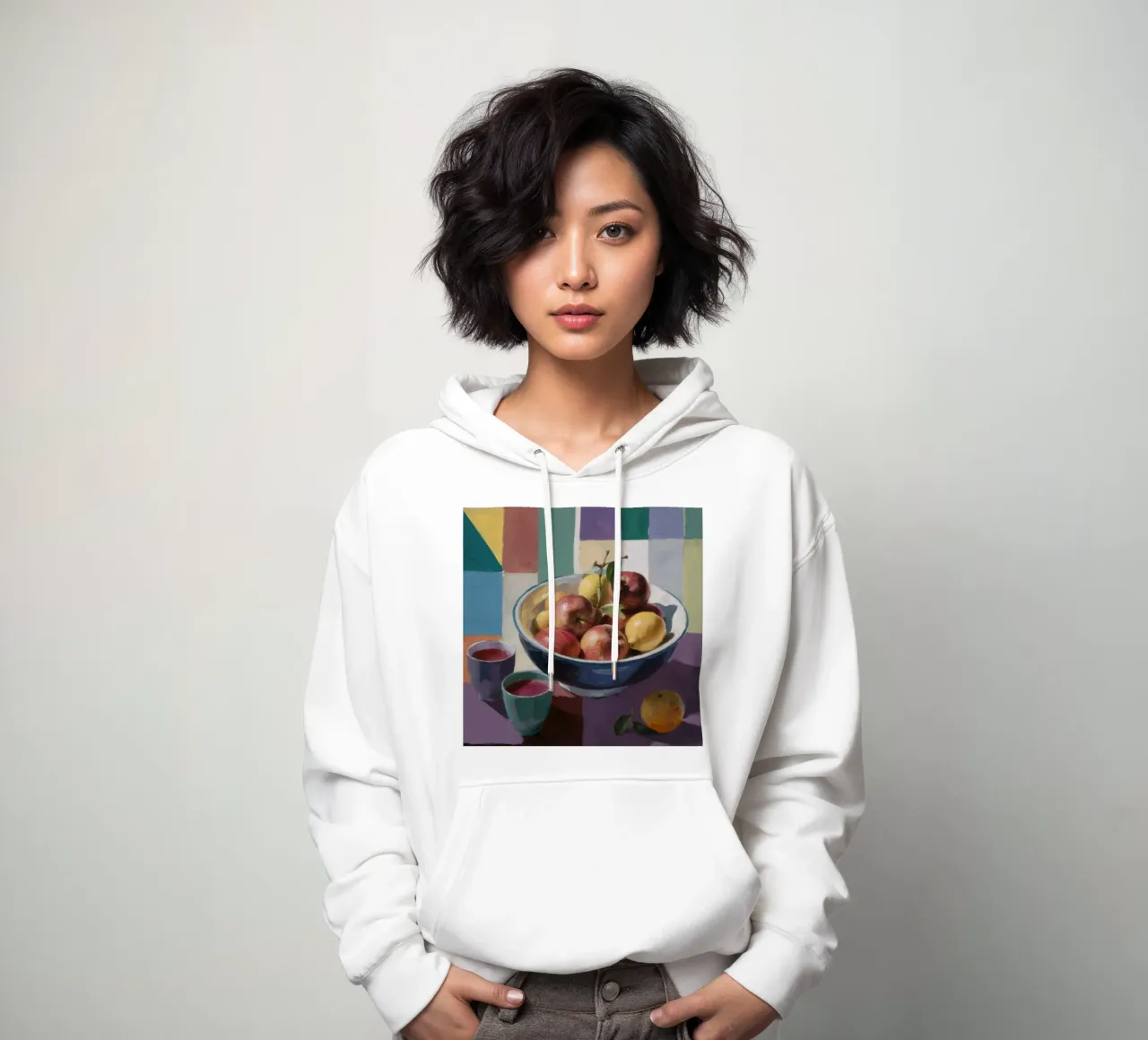 Garnet Apple Repose hoodie by Fable Tempa