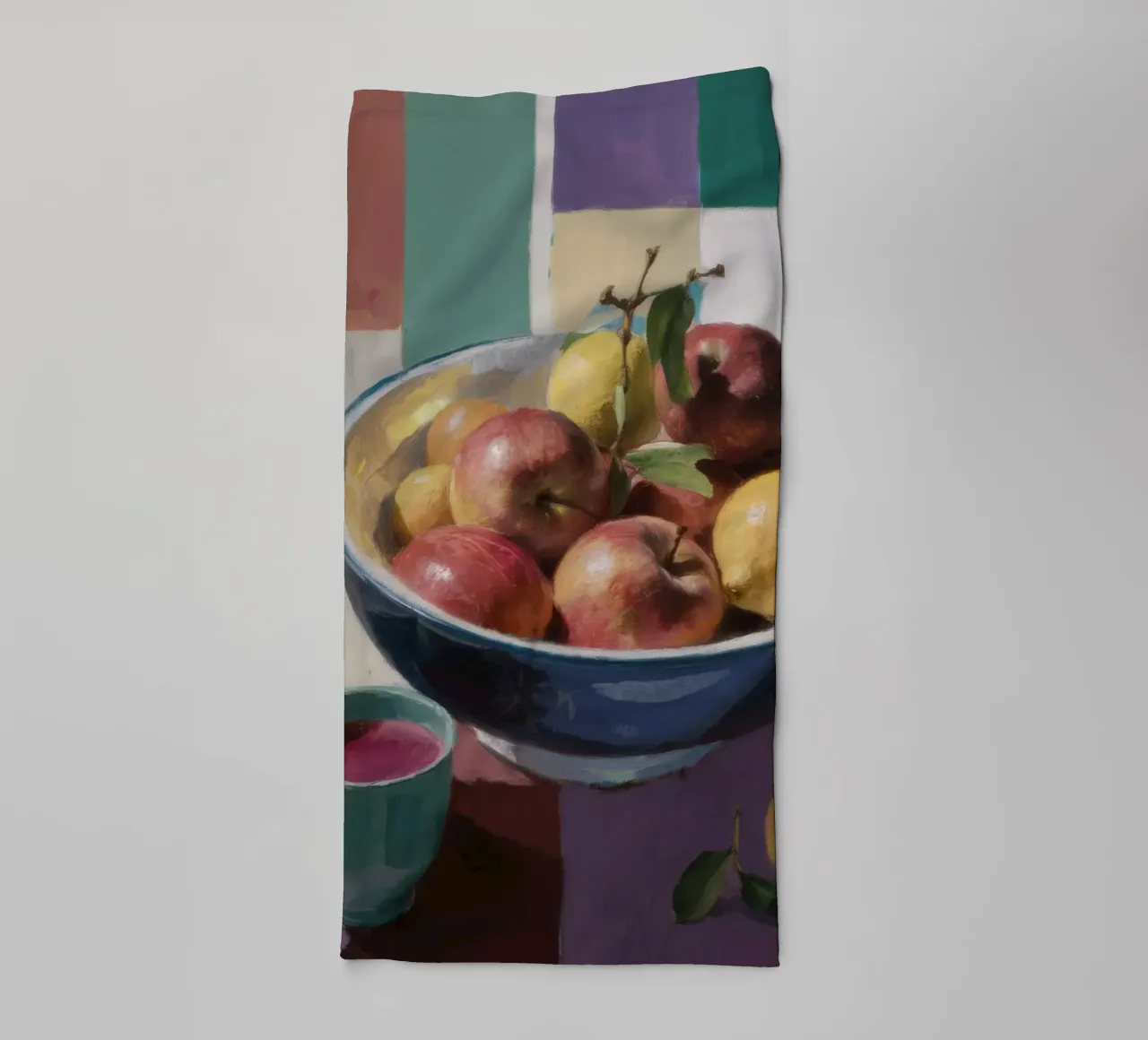 Garnet Apple Repose towel by Fable Tempa
