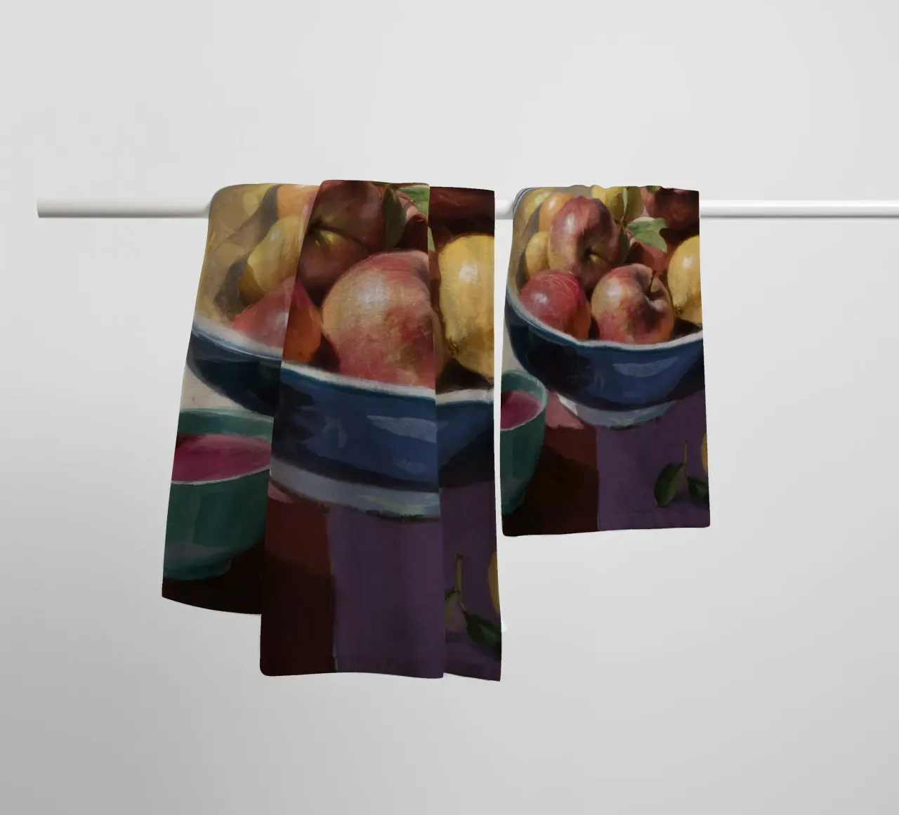 Garnet Apple Repose towel by Fable Tempa