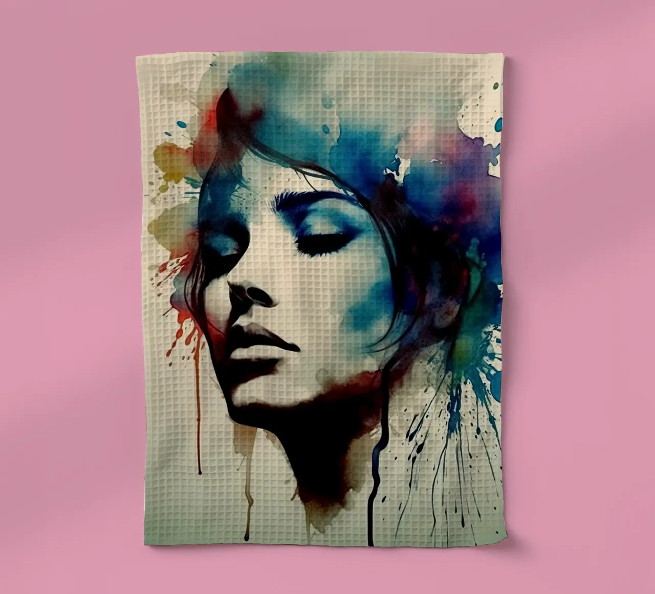 Art mural d'Imagine torchon de Imagine