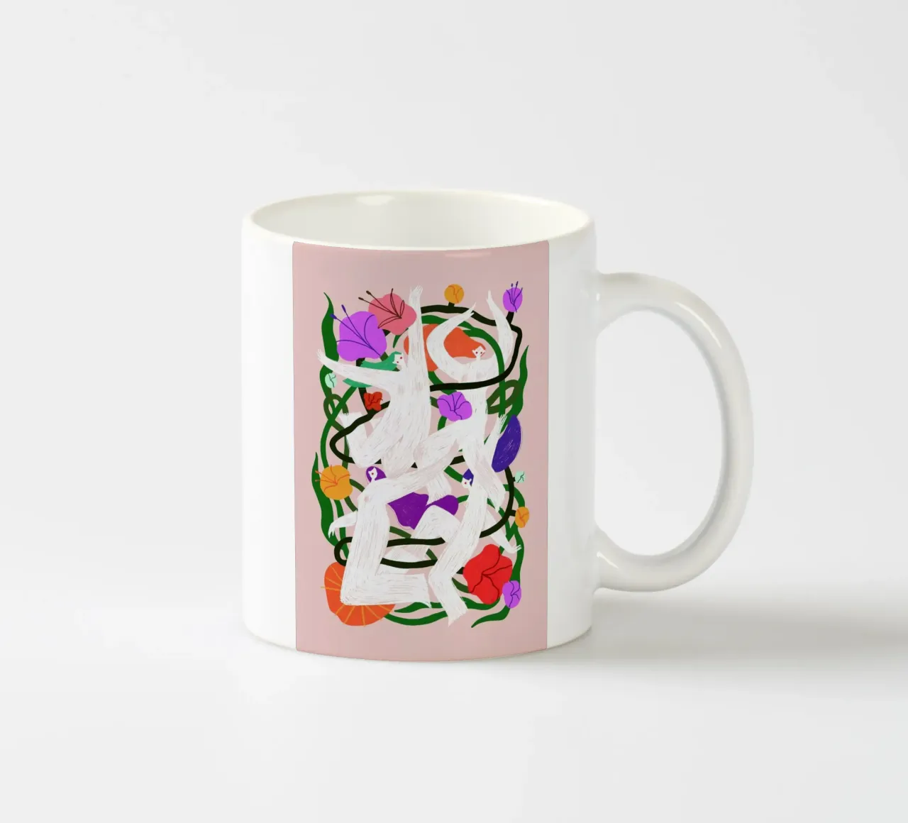 Forget Me Knots ceramic mug by Pure