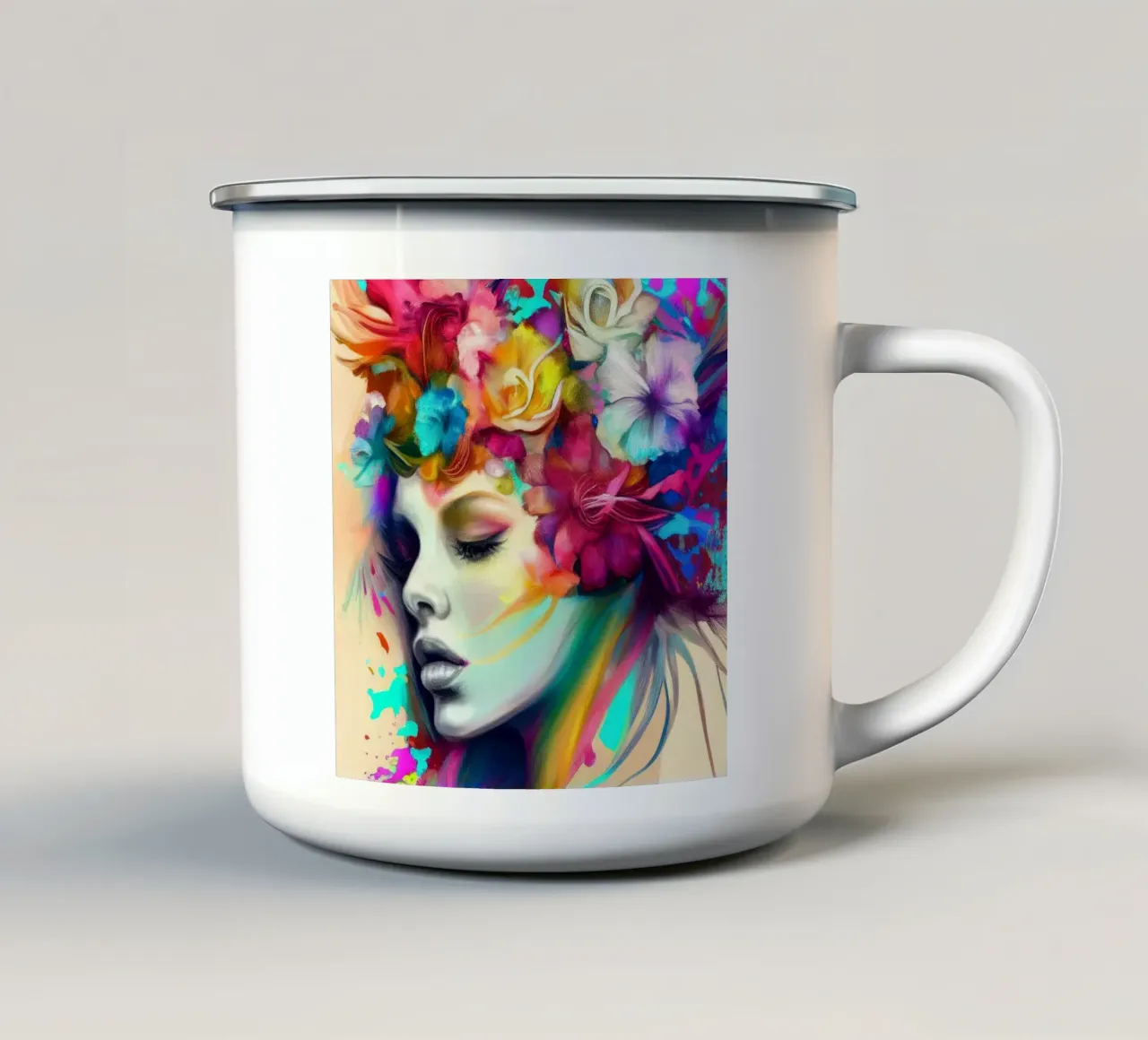 Wall-art by Imagine enamel mug by Imagine
