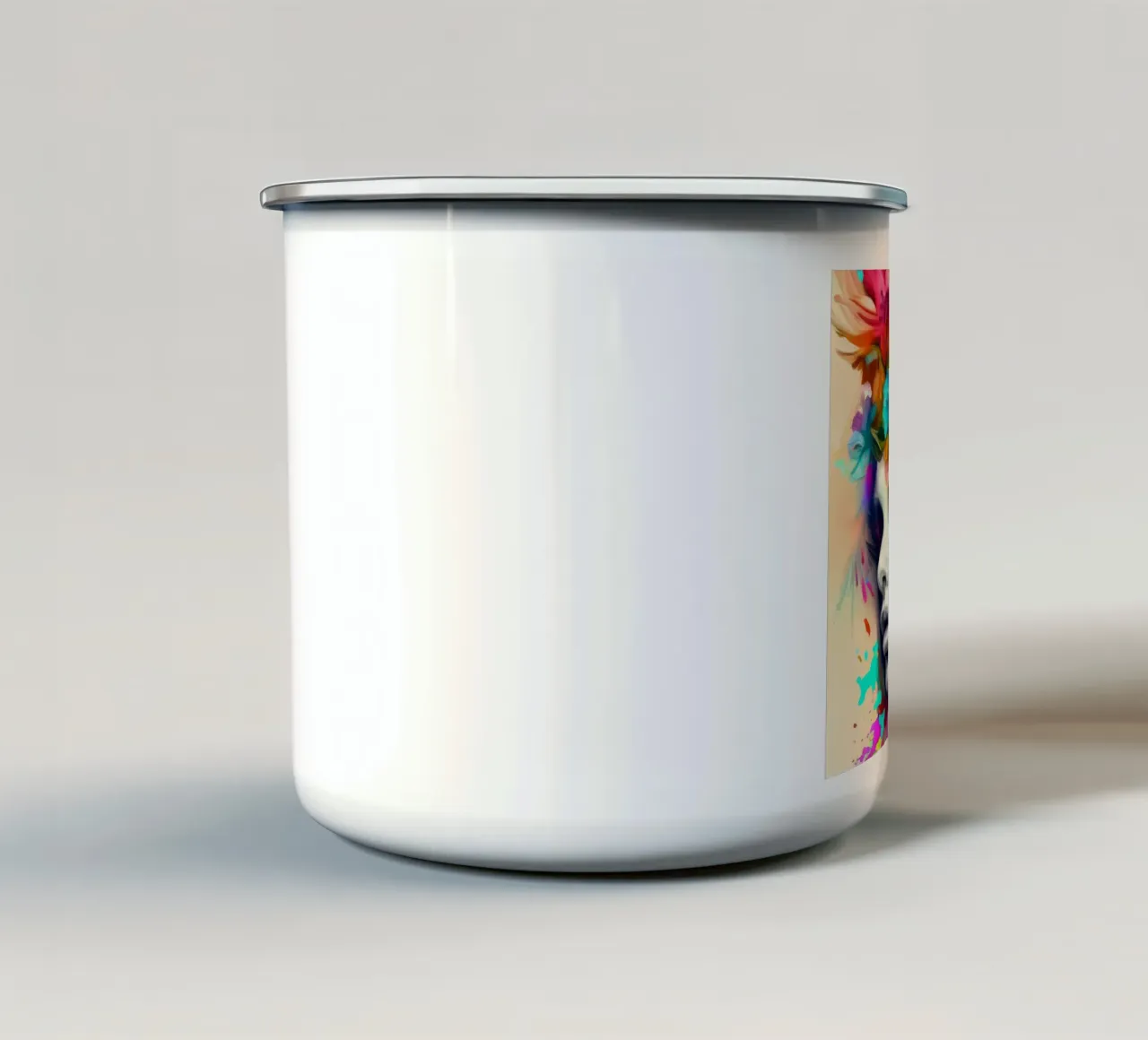 Wall-art by Imagine enamel mug by Imagine