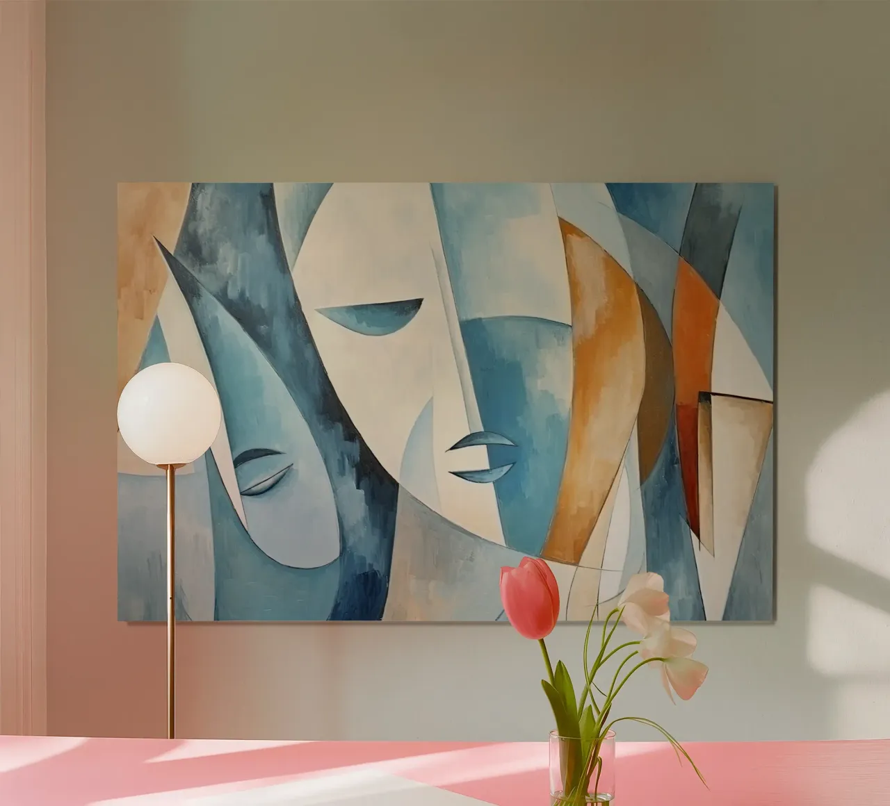 Arte da parete di Imagine poster con telaio in legno da Imagine