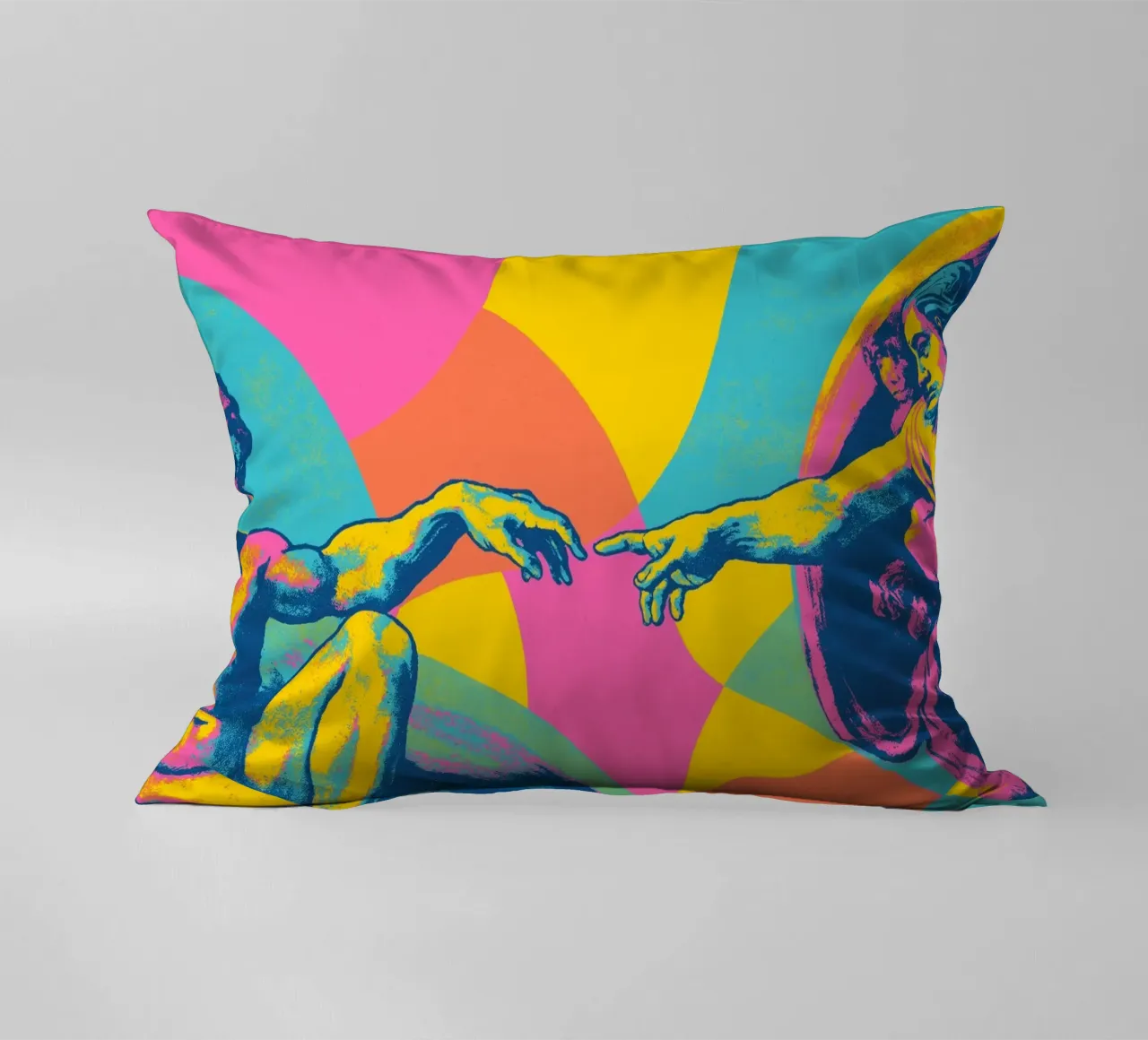 The Touch No 02 (Neon Masters Series) cuscino da treechild