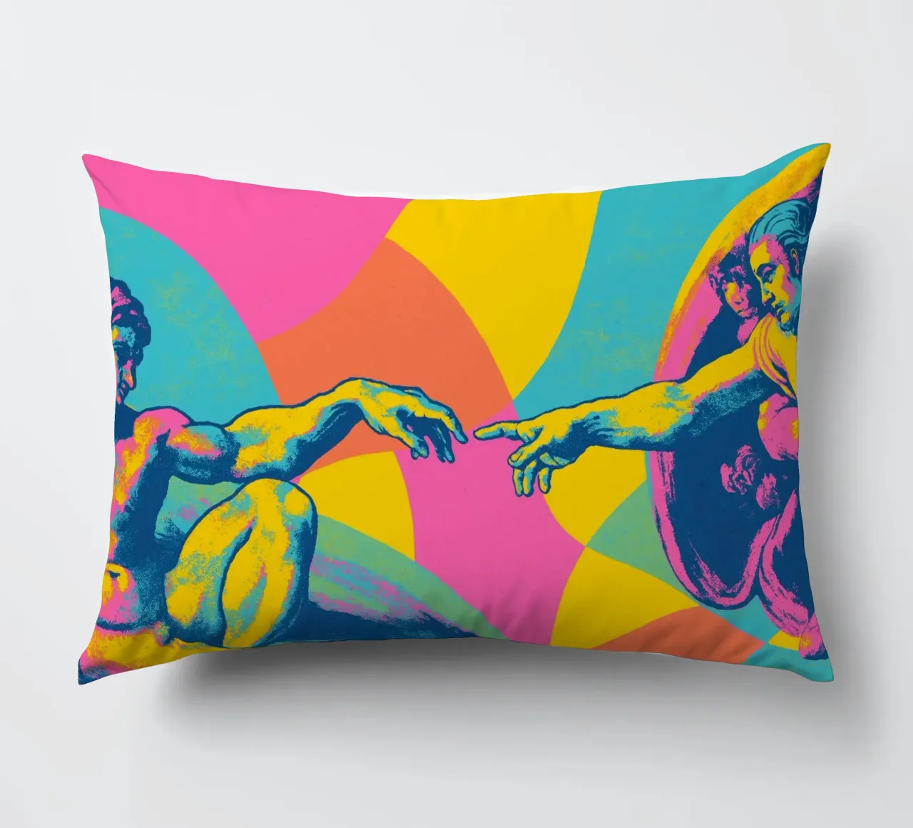 The Touch No 02 (Neon Masters Series) cuscino da treechild