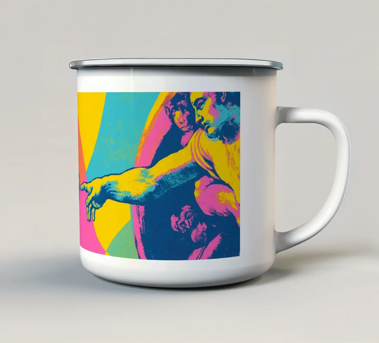 The Touch No 02 (Neon Masters Series) tazza in smalto da treechild