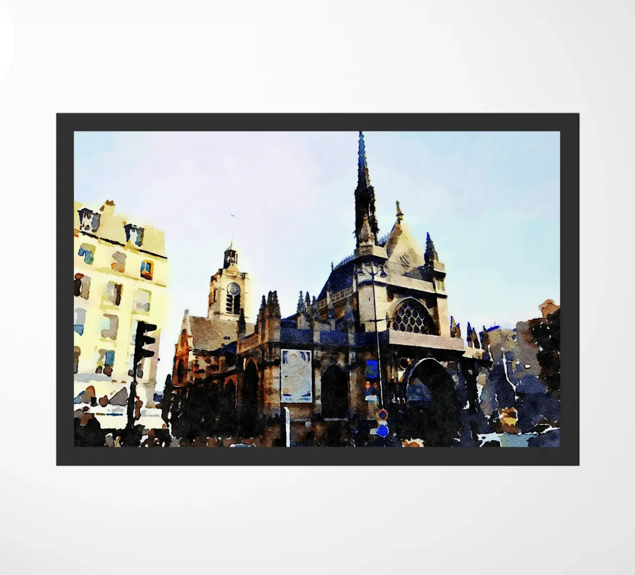 Una chiesa a Parigi zerbino da Massimo Frascogna