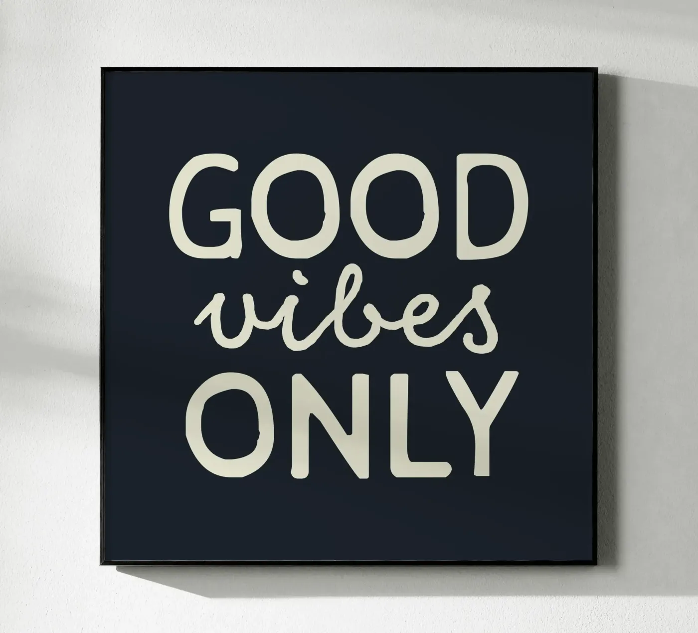 GOOD vibes ONLY plexiglass da STUDIO 4H37