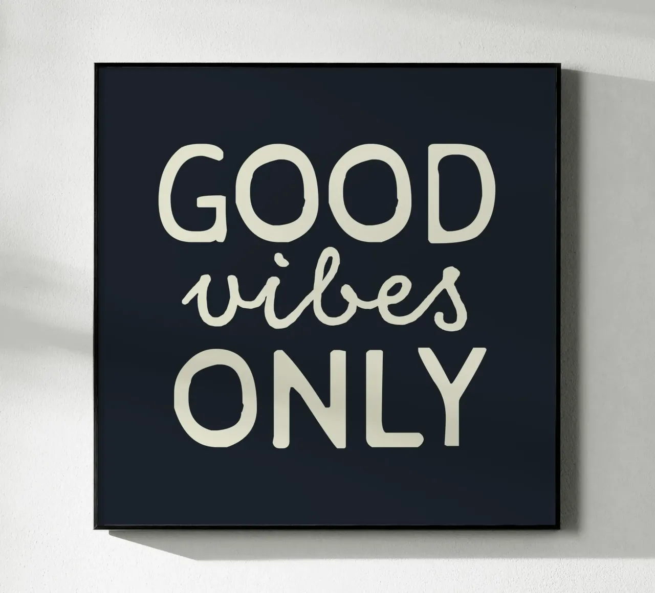 GOOD vibes ONLY plexiglass da STUDIO 4H37