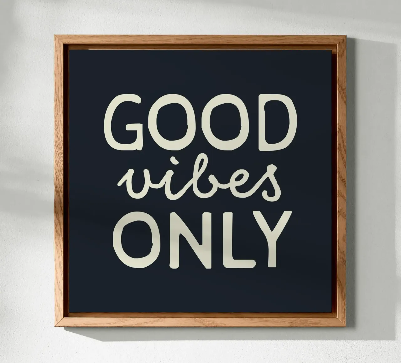 GOOD vibes ONLY alluminio dibond da STUDIO 4H37