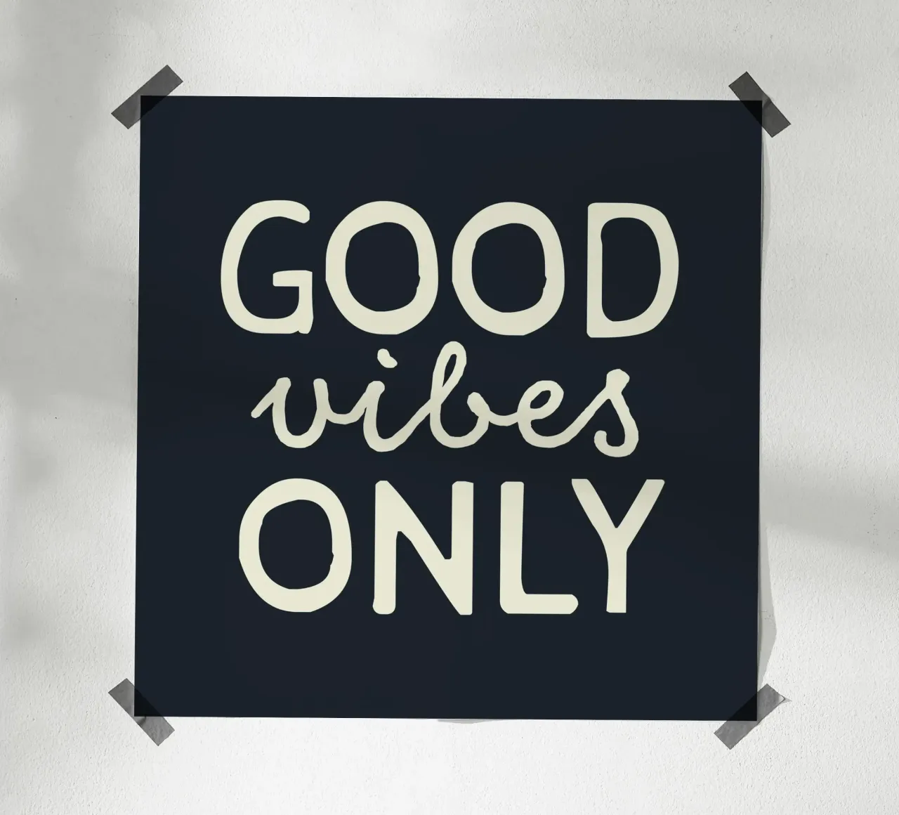 GOOD vibes ONLY carta hahnemühle da STUDIO 4H37
