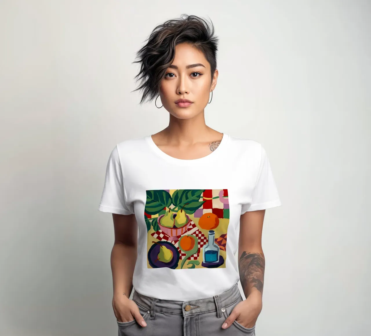 Bouteille vichy Sérénité t-shirt ajusté pour femmes de Fable Tempa