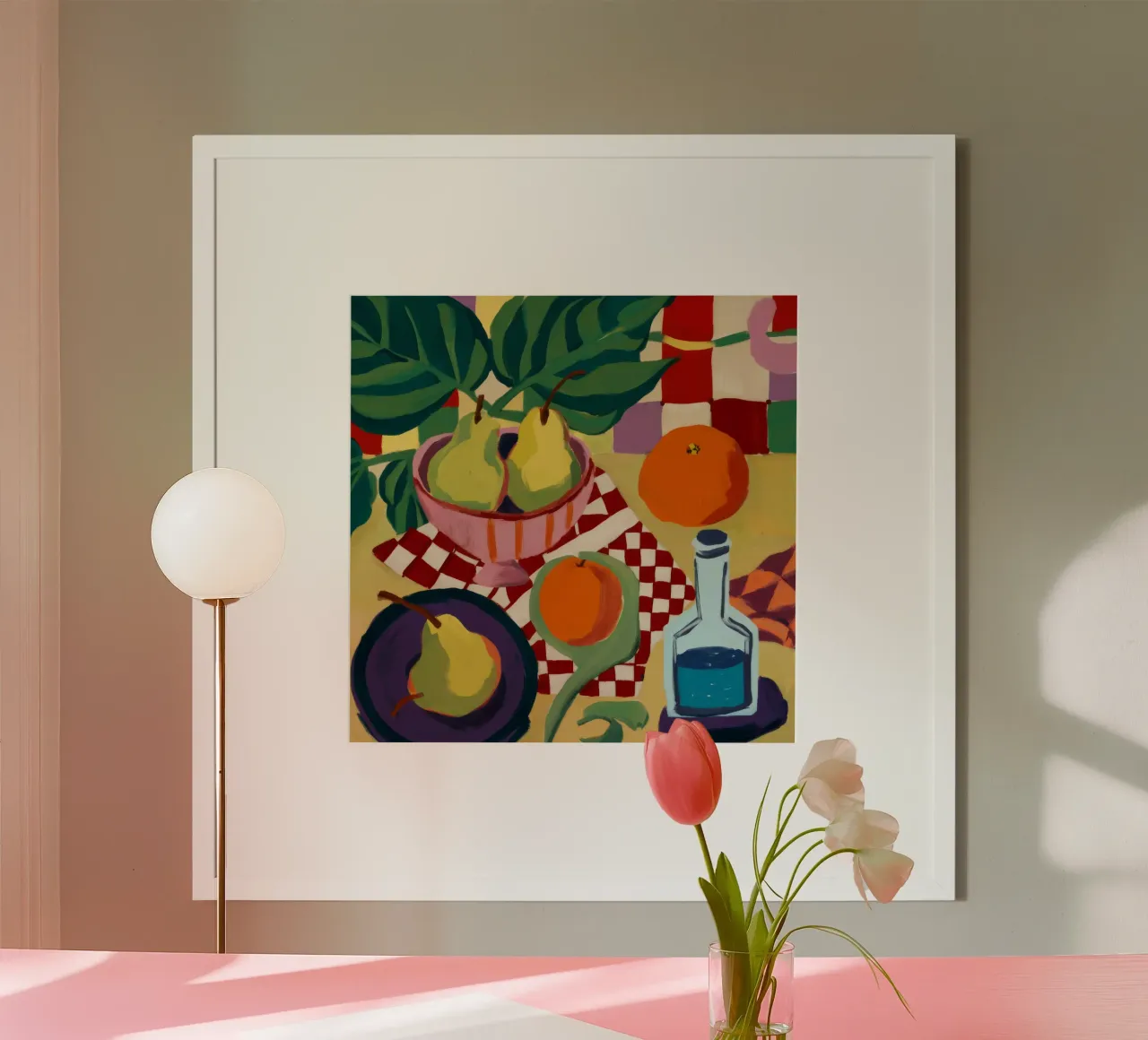 Bouteille vichy Sérénité poster de Fable Tempa