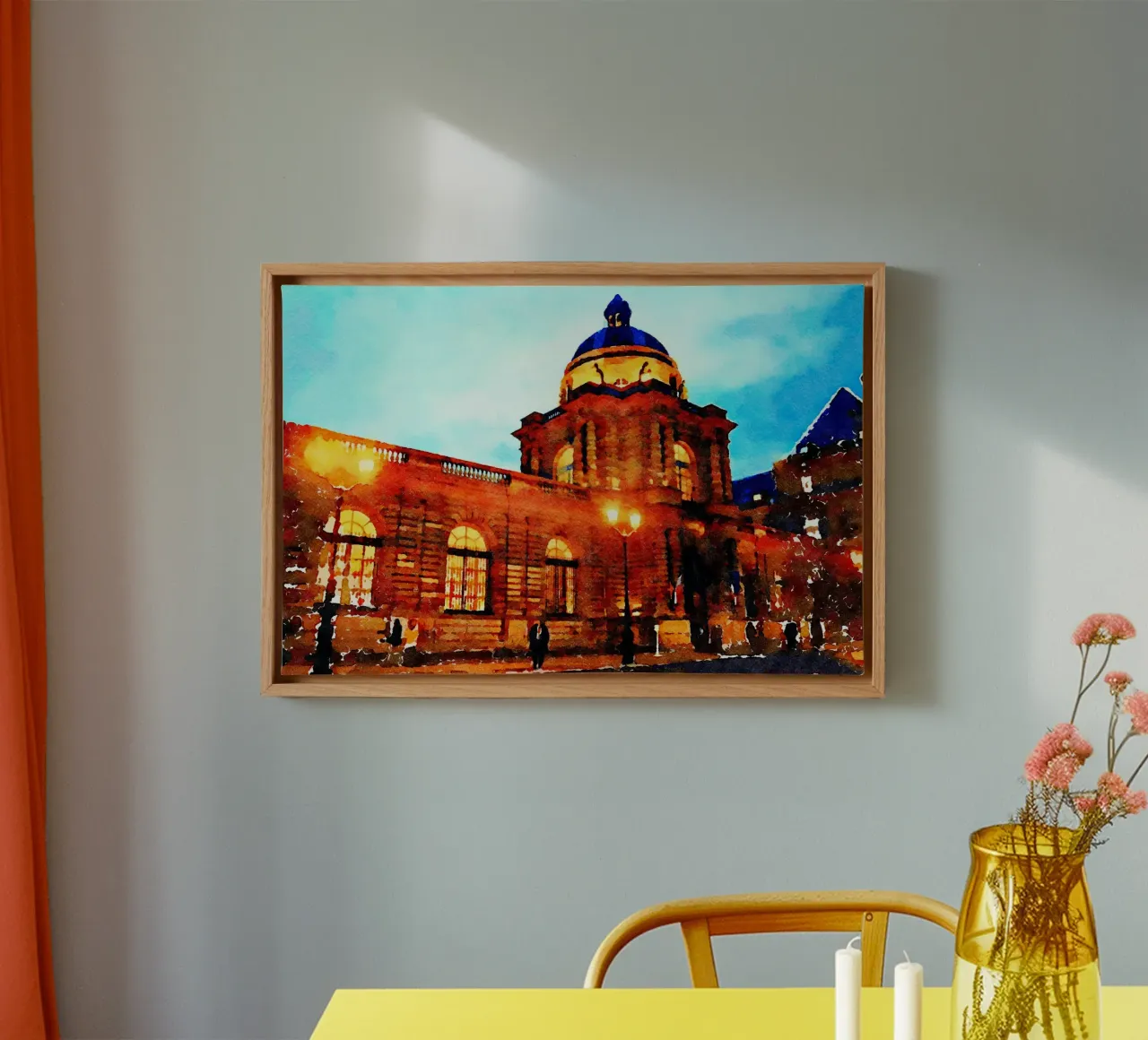 Een avond in Parijs. canvas van Massimo Frascogna