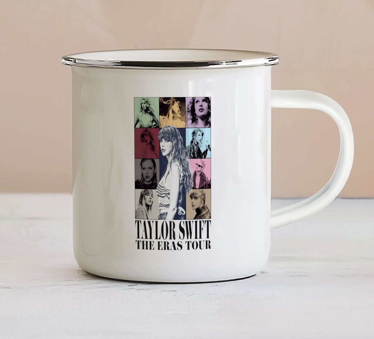 Version 3bThe Eras Tour Taylor Swift tazza in smalto da leonar