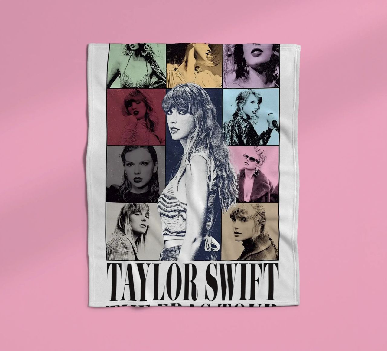 Version 3bThe Eras Tour Taylor Swift coperta in pile da leonar