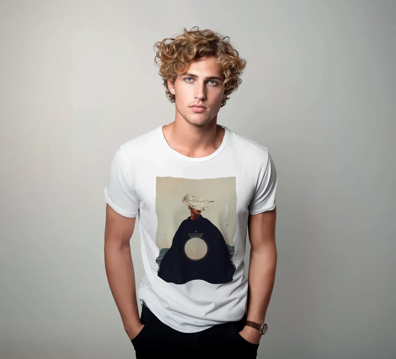 a Shadow in the Equilibrium t-shirt da Frank Moth