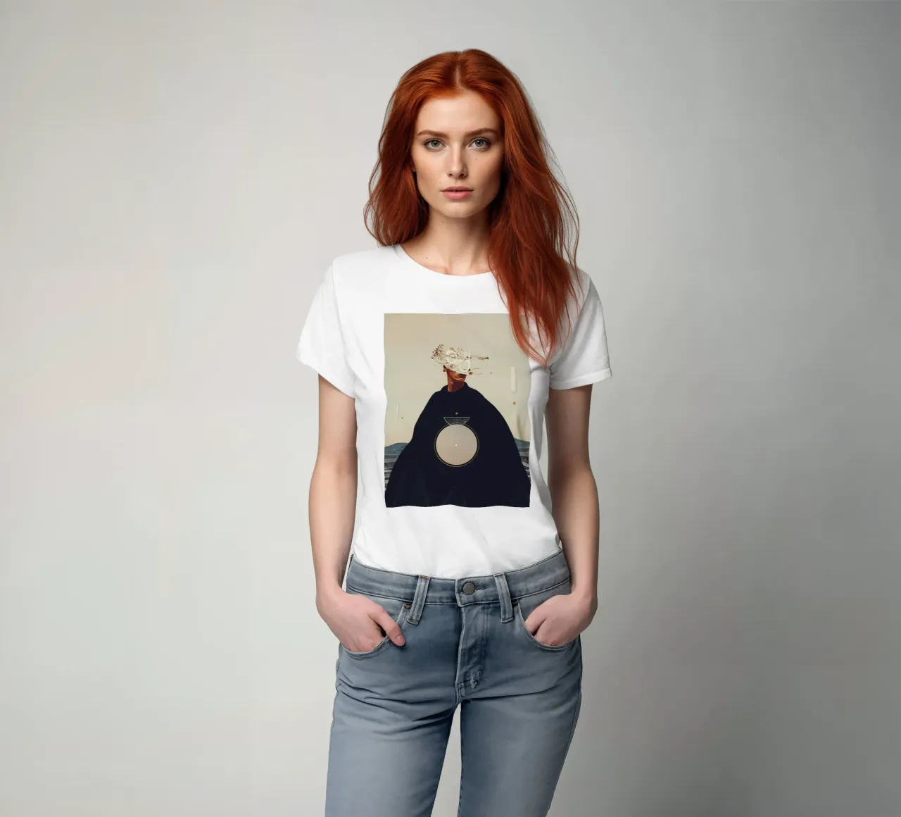 a Shadow in the Equilibrium t-shirt da Frank Moth