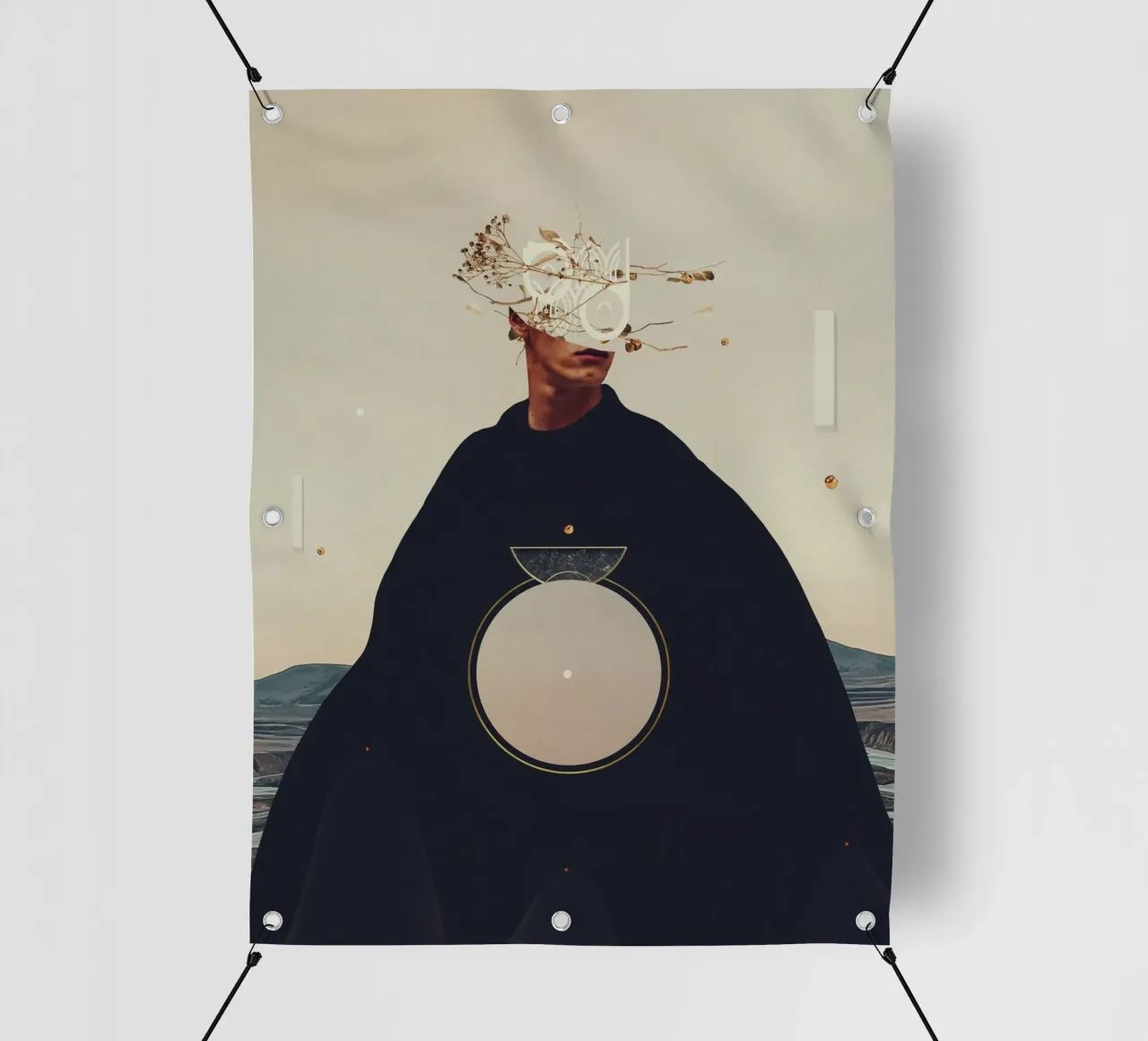 a Shadow in the Equilibrium telo in pvc da Frank Moth