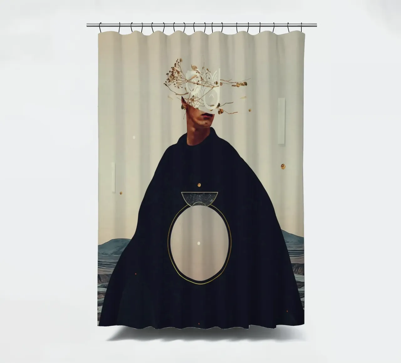 a Shadow in the Equilibrium tenda da doccia da Frank Moth