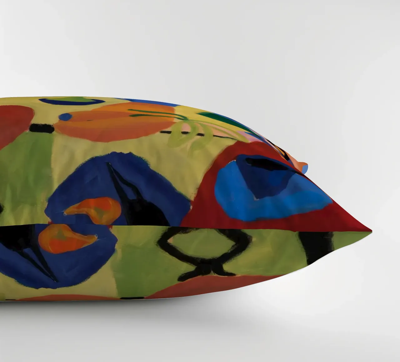 Primary Joyful Chaos decorative cushion by Fable Tempa