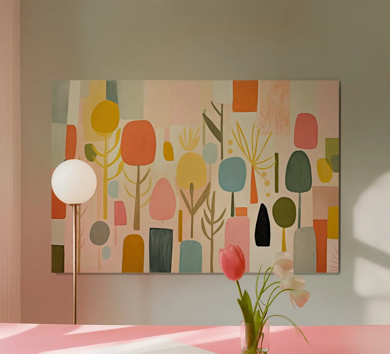 Arte da parete di Imagine poster con telaio in legno da Imagine