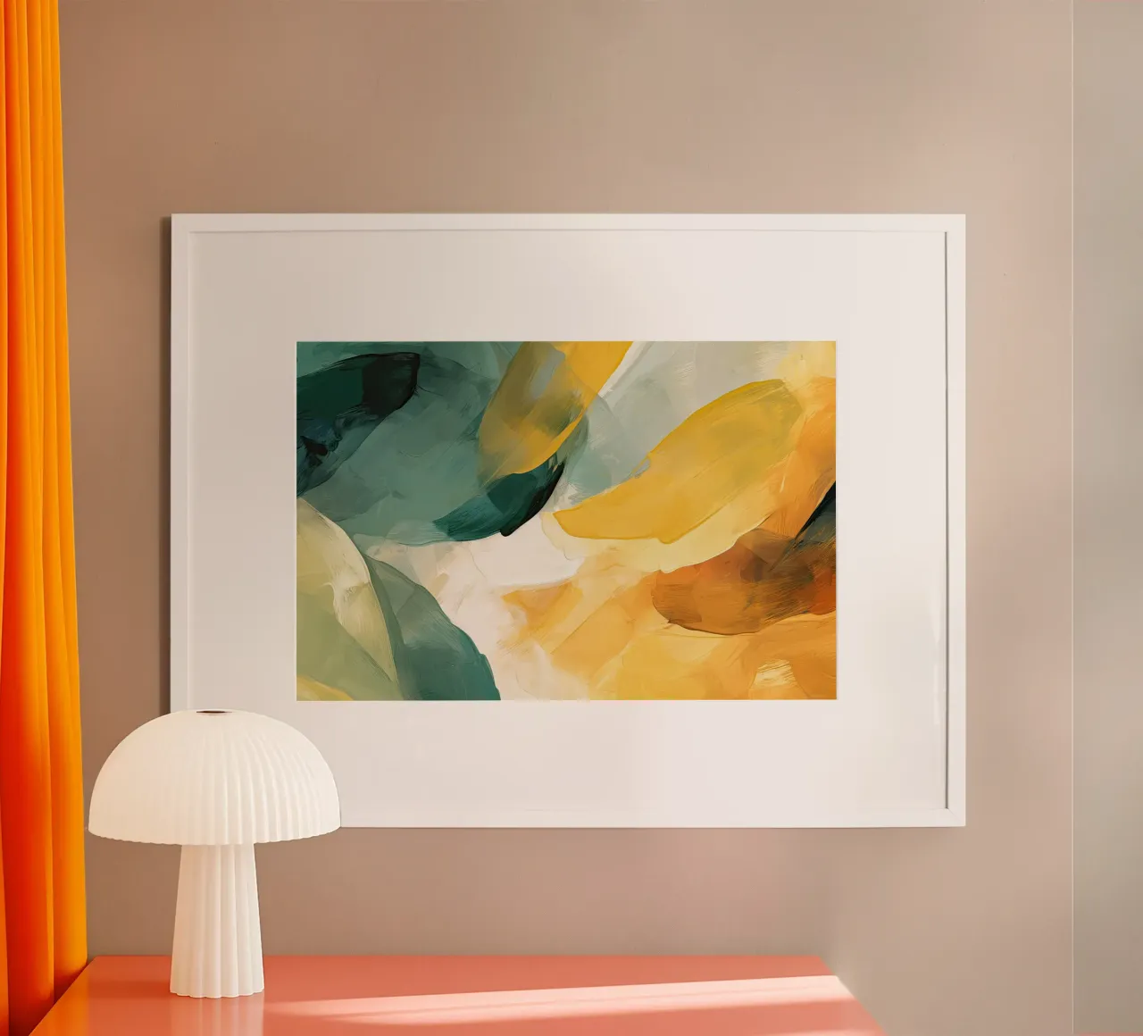 Arte da parete di Imagine poster con telaio in plastica da Imagine
