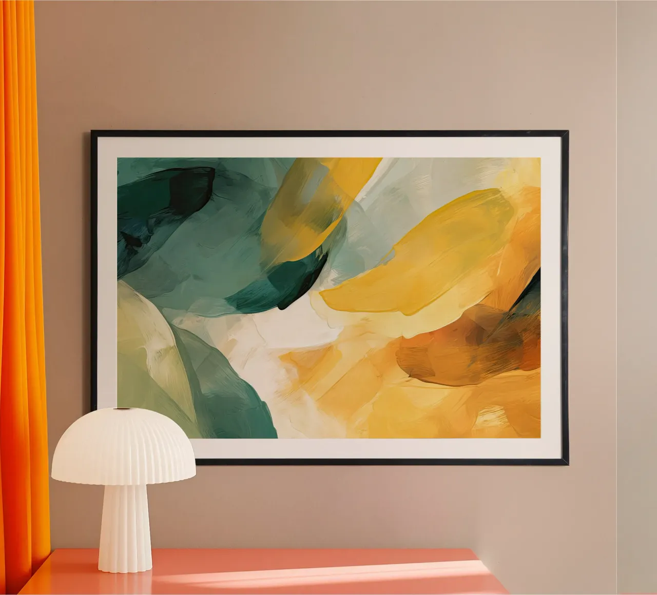 Arte da parete di Imagine poster con telaio in plastica da Imagine