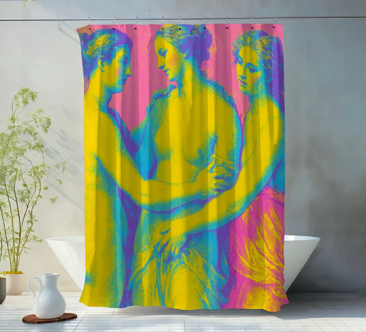 Bathhouse Reverie tenda da doccia da treechild