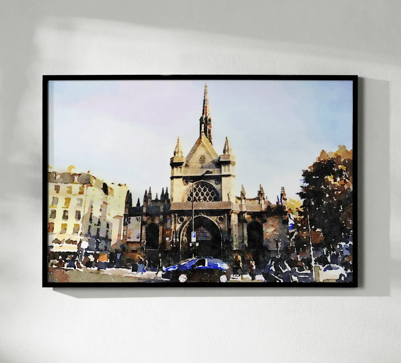Chiesa di Parigi poster da Massimo Frascogna