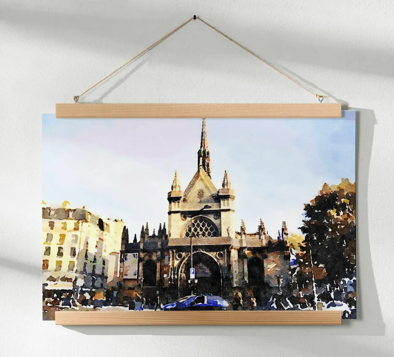 Chiesa di Parigi poster da Massimo Frascogna