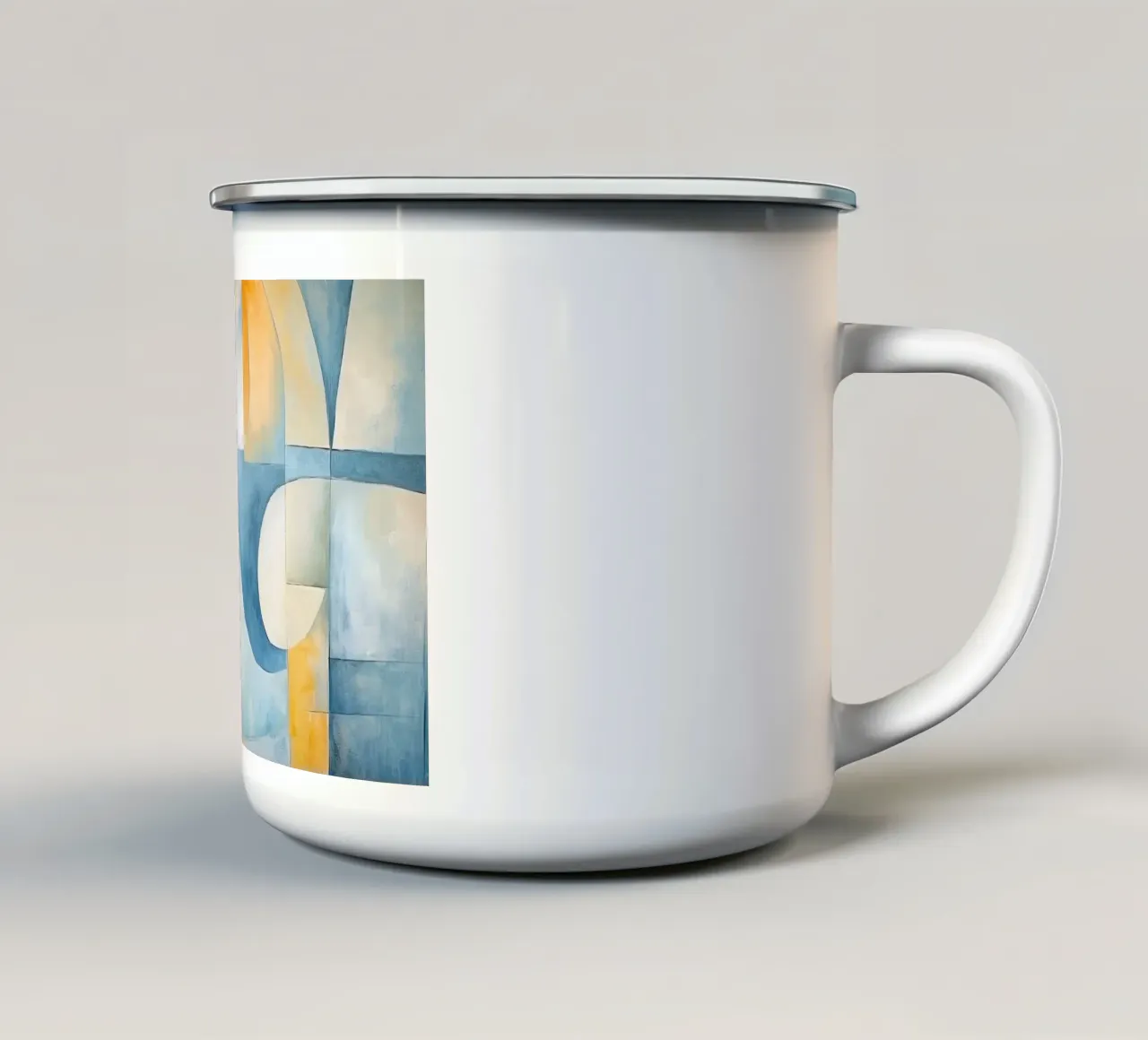 Arte da parete di Imagine tazza in smalto da Imagine