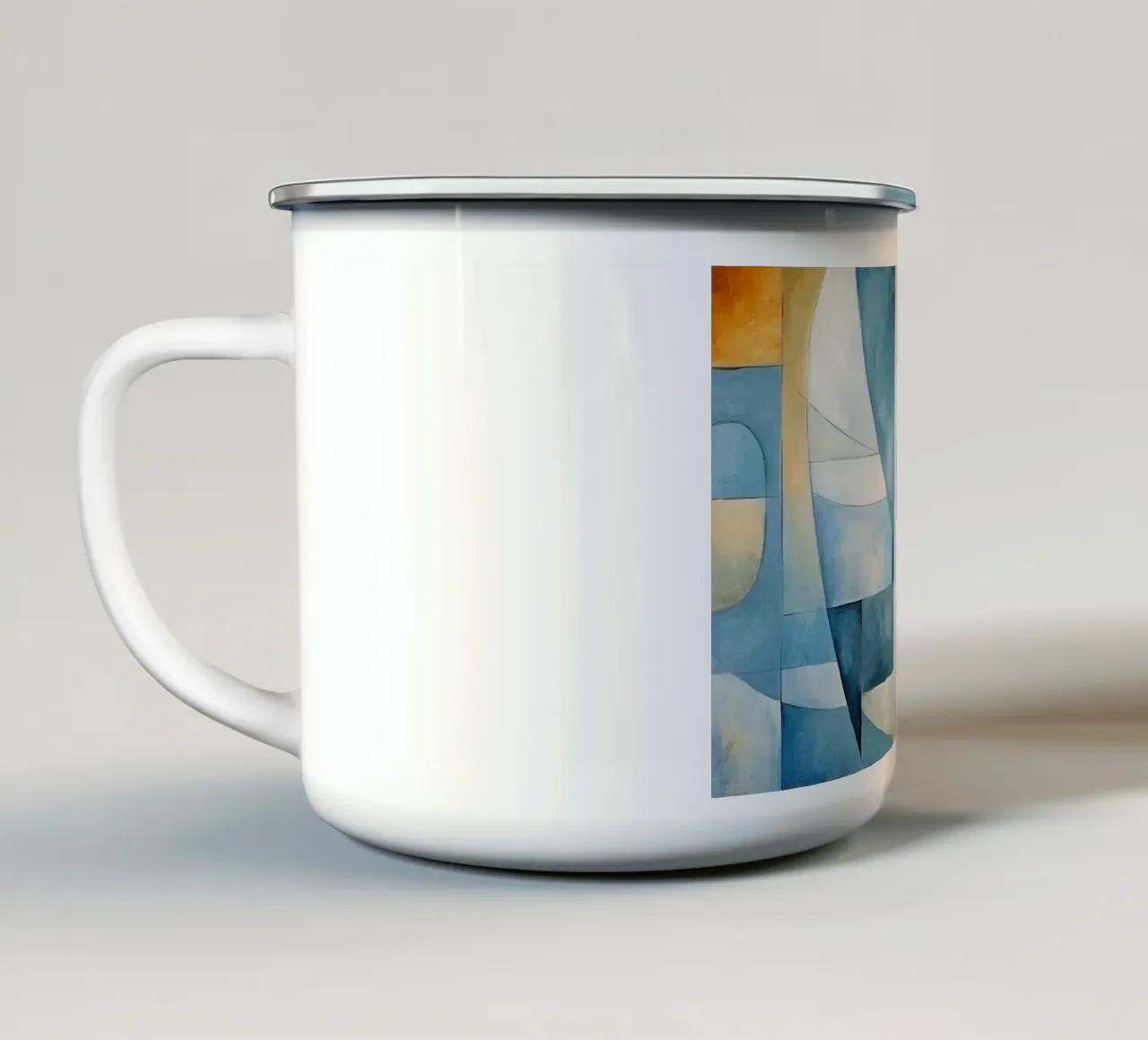 Arte da parete di Imagine tazza in smalto da Imagine