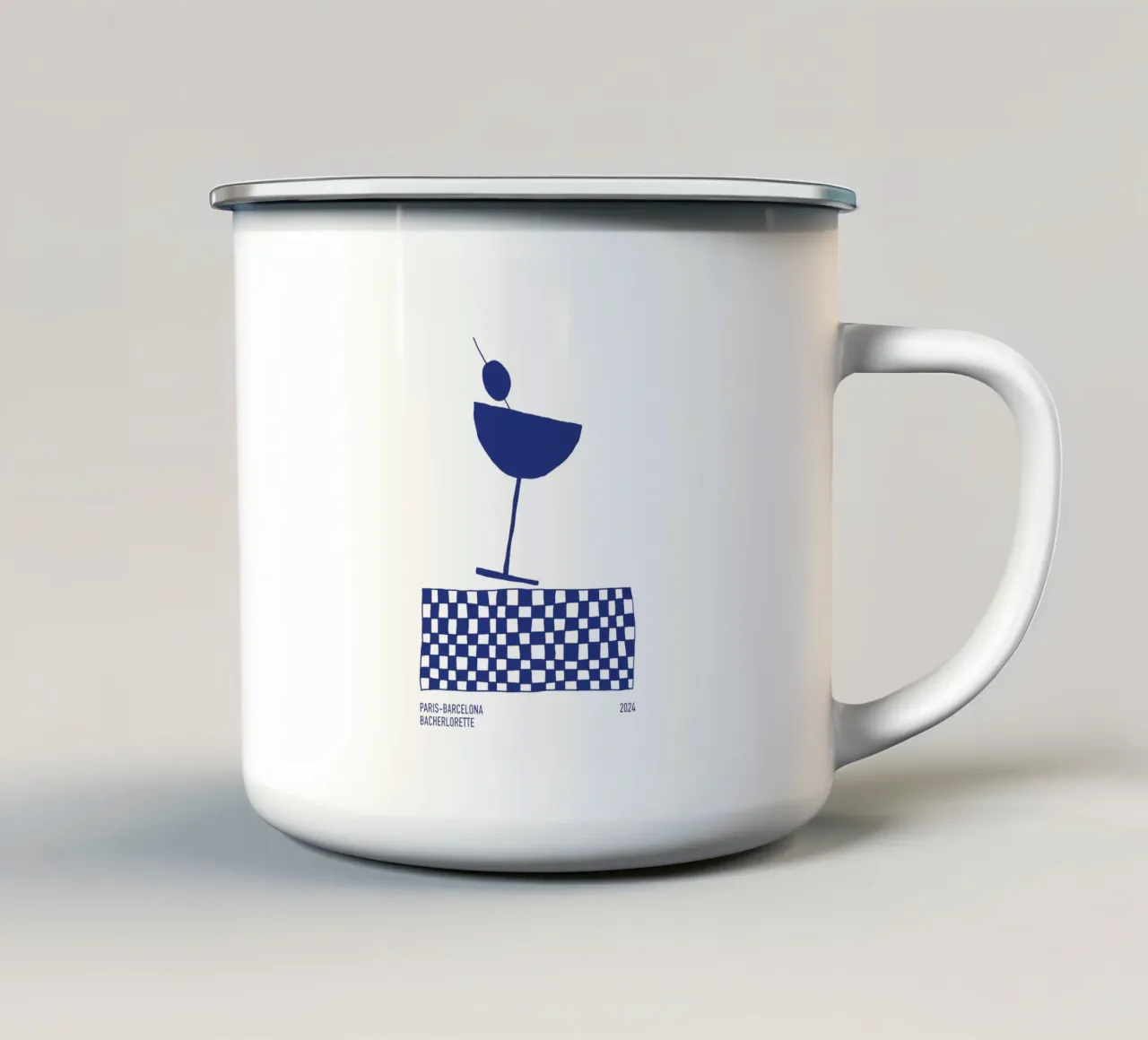 Martini Al Mare tazza in smalto da Pure