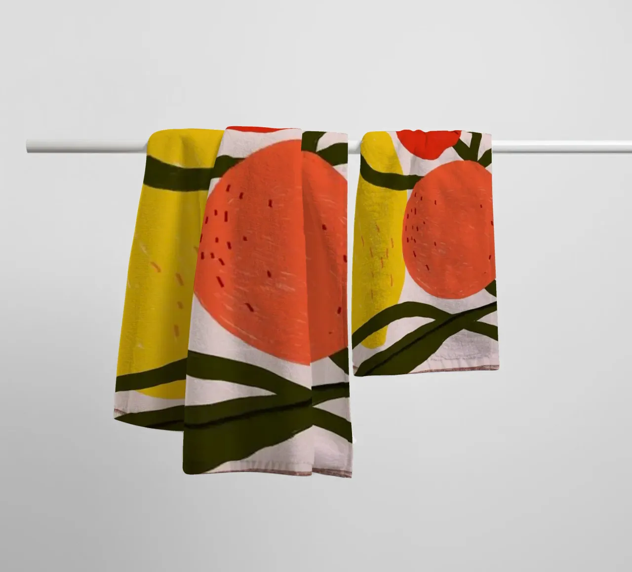 Zesty Twist asciugamano da bagno da Pure