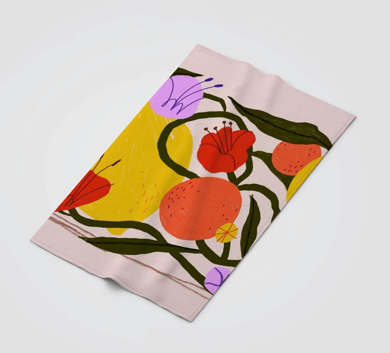 Zesty Twist coperta in pile da Pure