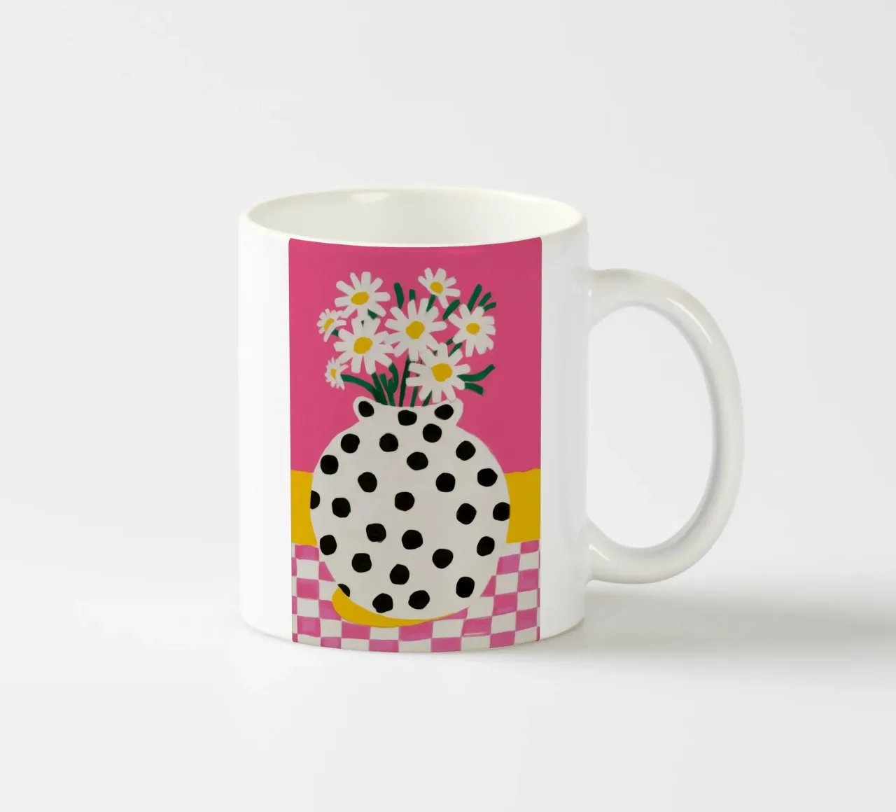 Margherita pop a pois tazza in ceramica da FadeAura