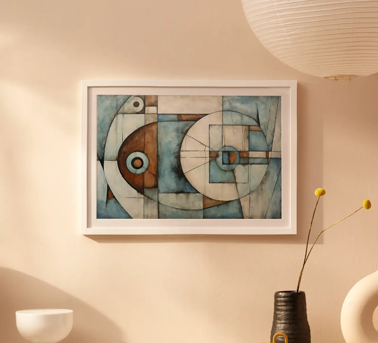Arte da parete di Imagine poster con telaio in plastica da Imagine