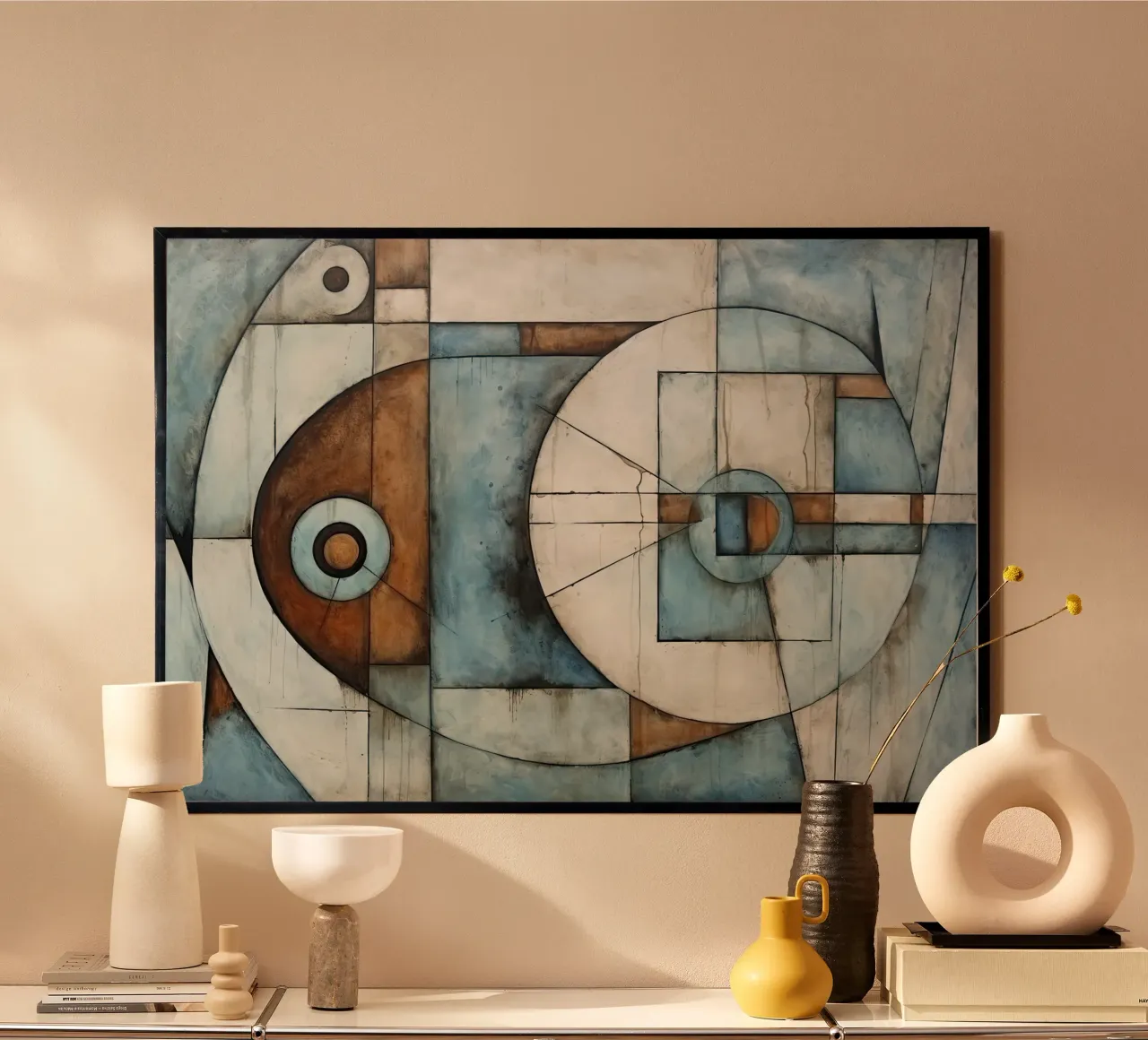 Arte da parete di Imagine poster con telaio in plastica da Imagine