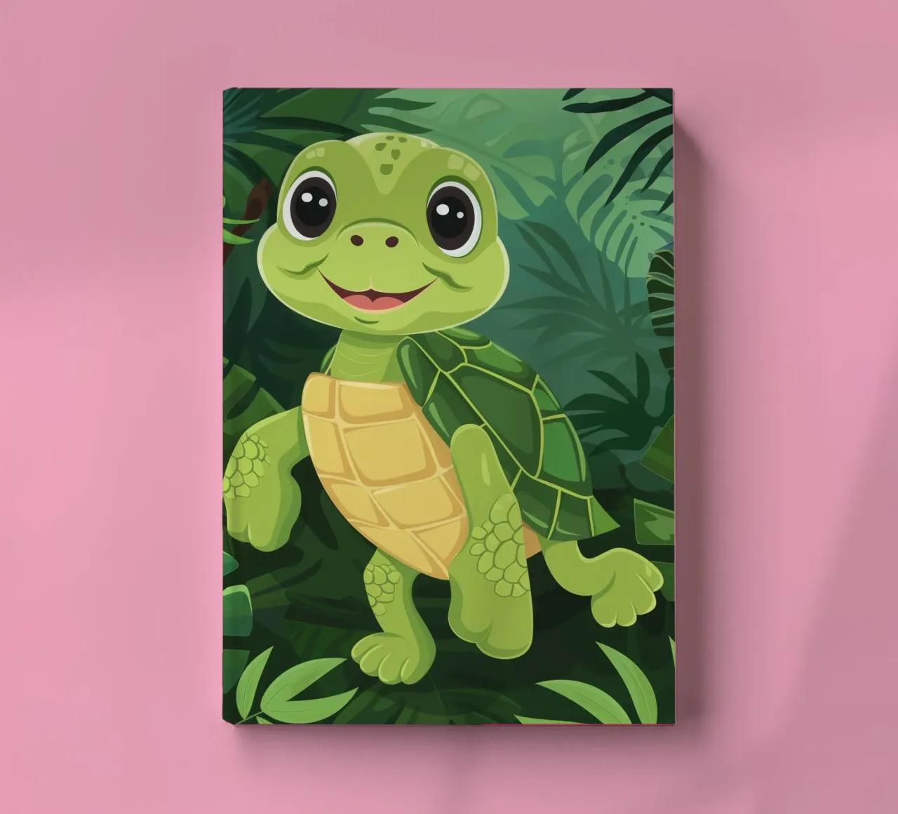 A Friendly Journey: The Curious Box Turtle notebook by DesignDoodle