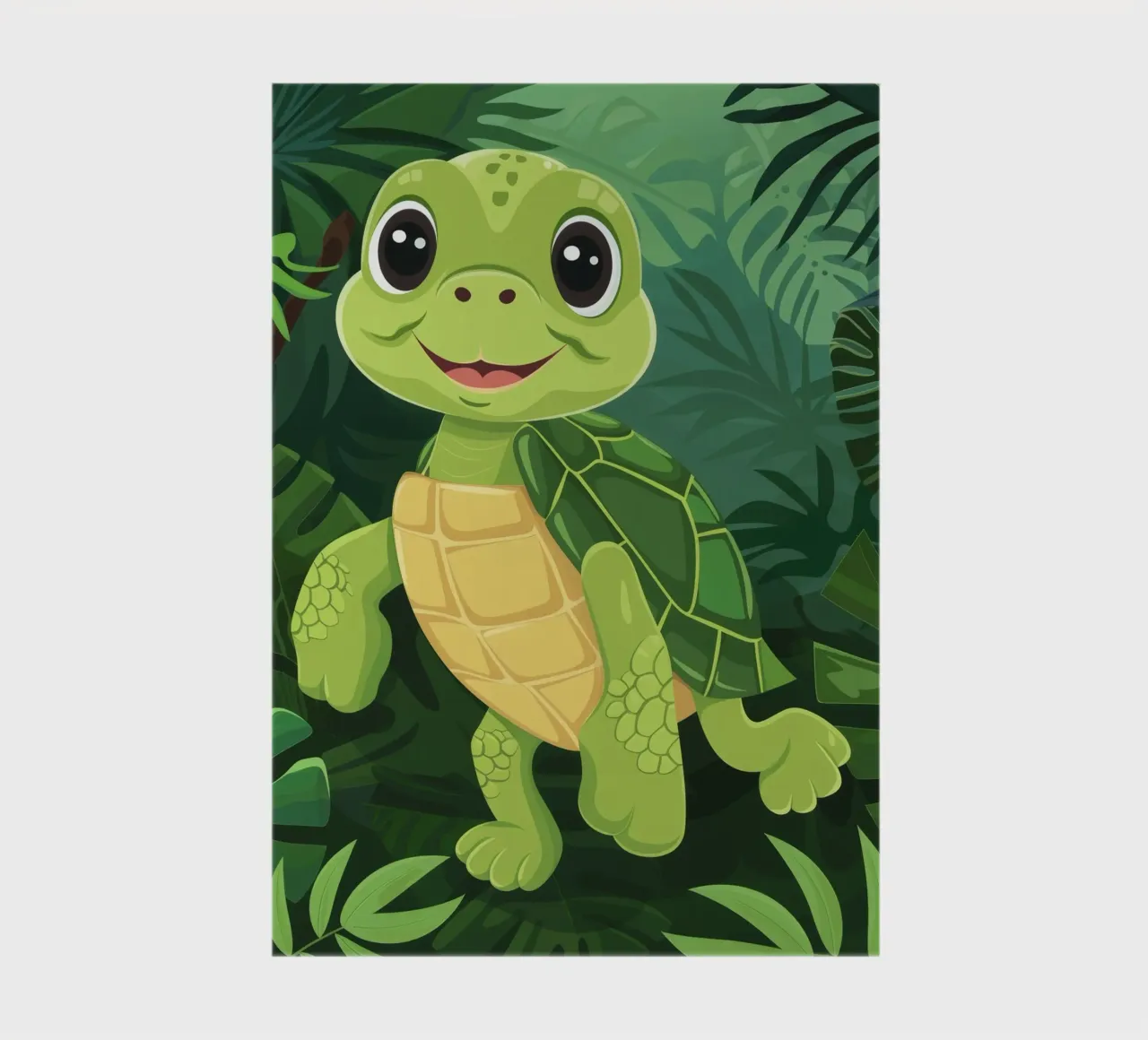 A Friendly Journey: The Curious Box Turtle notebook by DesignDoodle