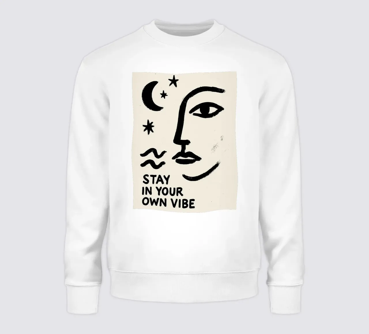 Stay In Your Own Vibe felpa da treechild