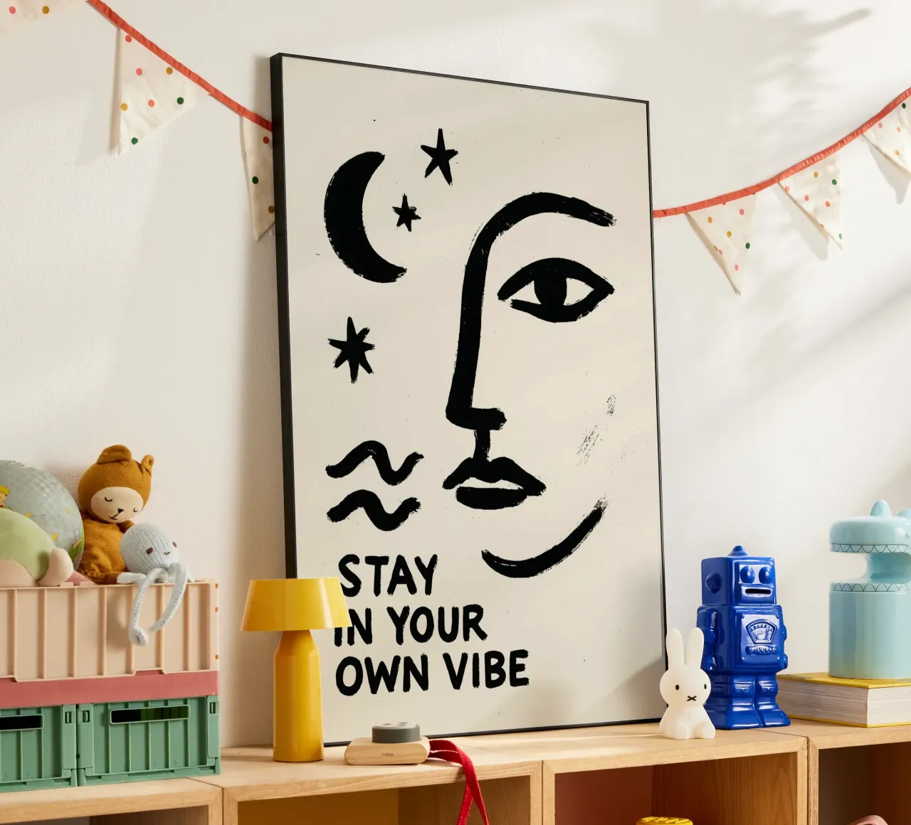 Stay In Your Own Vibe alluminio dibond da treechild