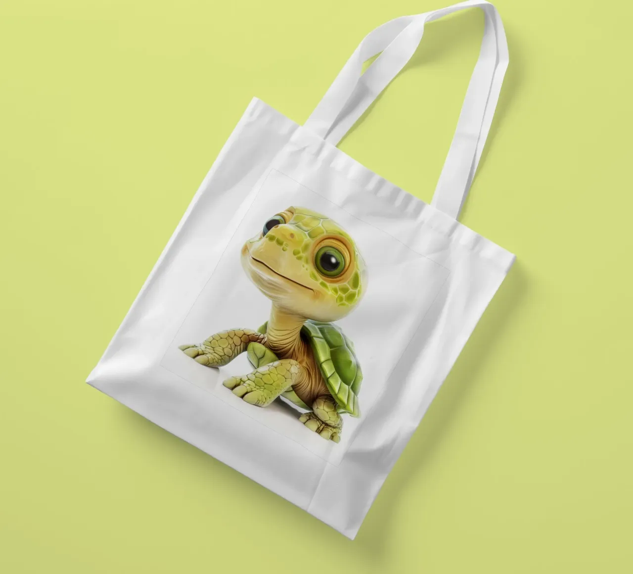 On the Move: A Charming Box Turtle in Nature tote bag by DesignDoodle