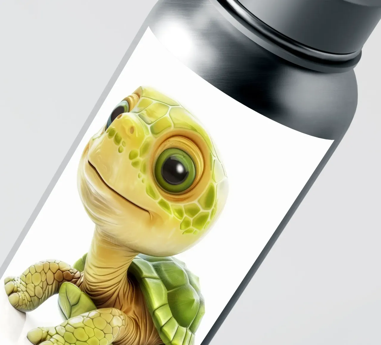 On the Move: A Charming Box Turtle in Nature sticker by DesignDoodle