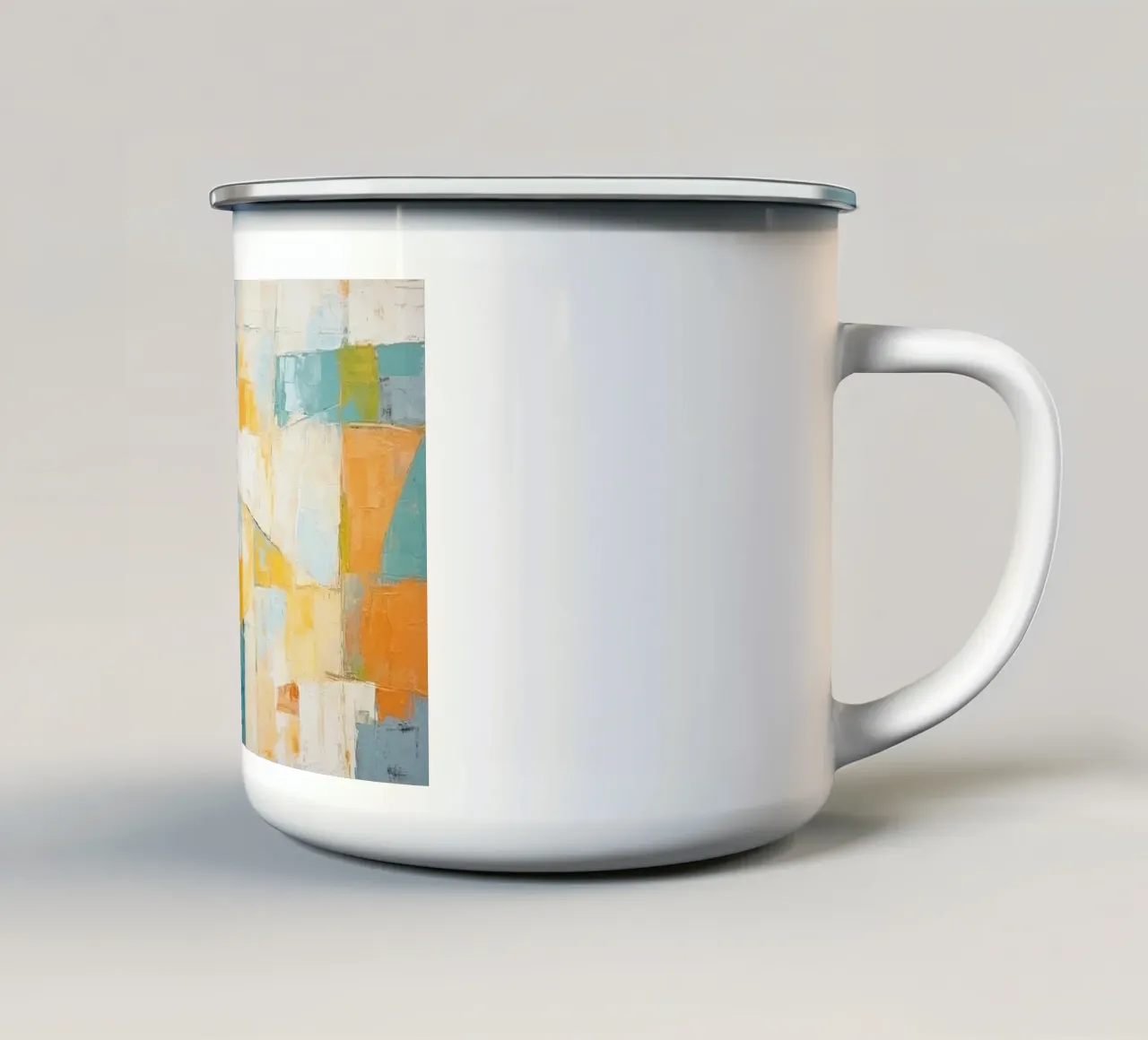 Arte da parete di Imagine tazza in smalto da Imagine
