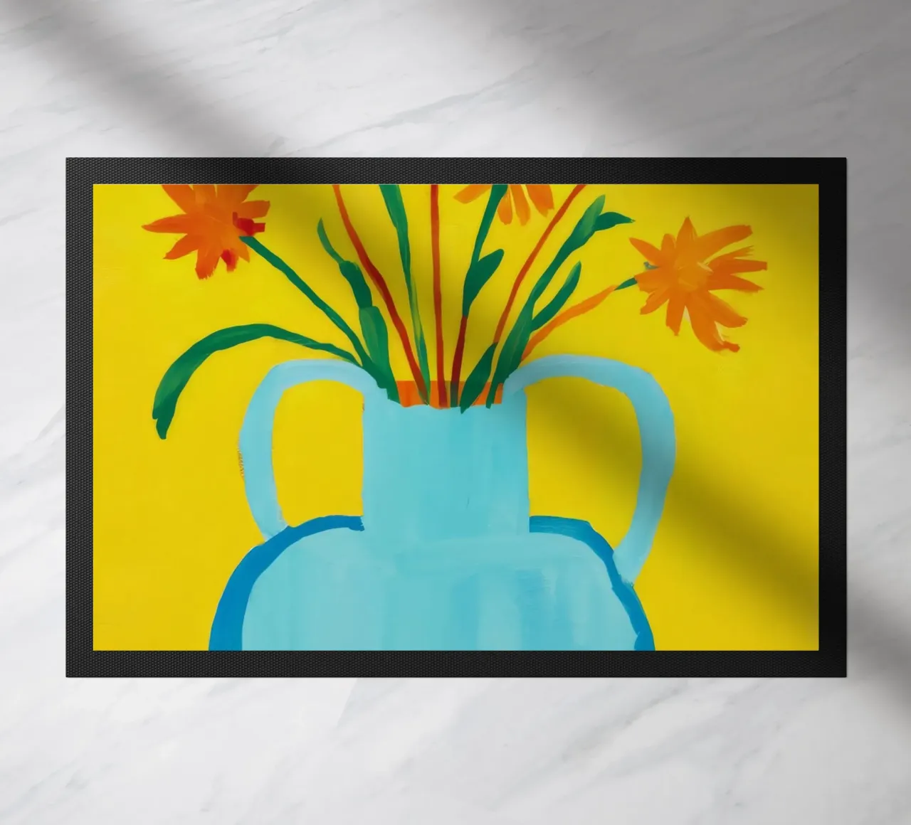 Gioia con manico giallo zerbino da Pan Denim